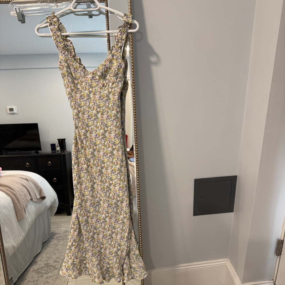 ASTR The Label floral midi dress
